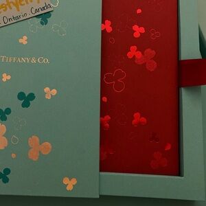 Tiffany & Co VIP Lunar New Year Red & Gold envelopes.  Year of the Pig.